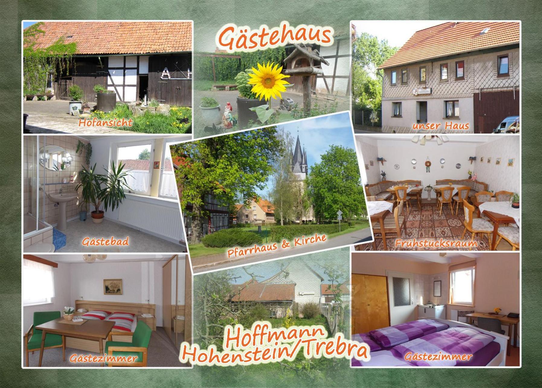 Pension Hoffmann Trebra ภายนอก รูปภาพ